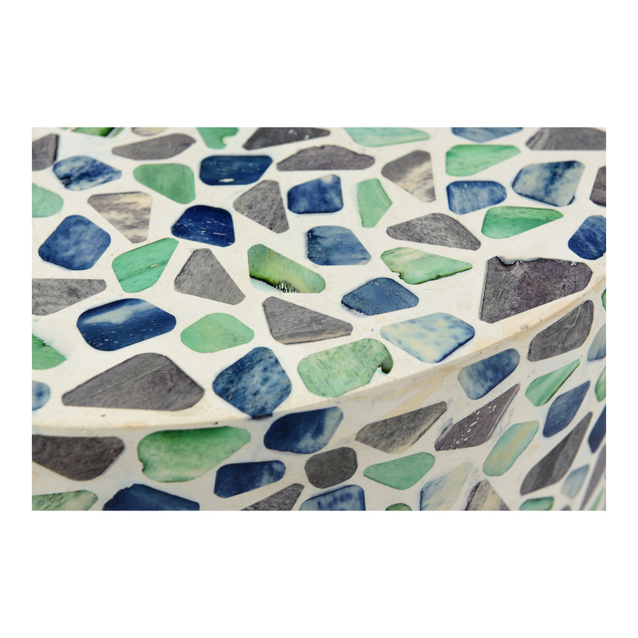 Moe's Home Olympia End Table in Multicolor (18' x 15' x 15') - GZ-1125-37