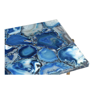 Moe's Home Blue Console Table in Blue (30' x 47' x 11.5') - GZ-1131-26
