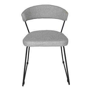 Moe's Home Adria Dining Chair in Grey (30' x 21' x 21') - HK-1010-15