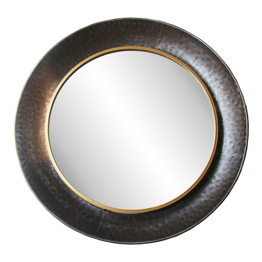 Moe's Home Rey Mirror in Gold (35" x 35" x 4") - HW-1079-32