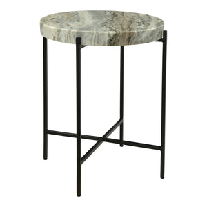 Moe's Home Cirque Accent Table in Brown (22' x 18' x 18') - IK-1010-21