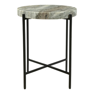 Moe's Home Cirque Accent Table in Brown (22' x 18' x 18') - IK-1010-21