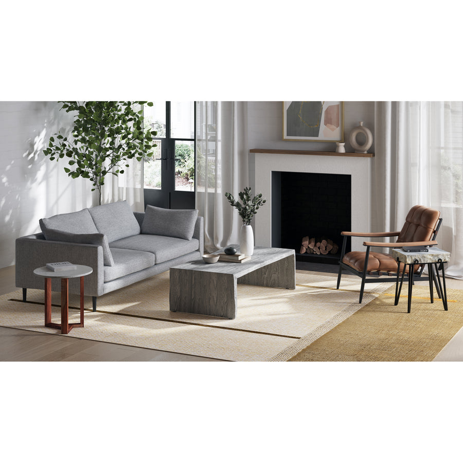 Moe's Home Alpert Accent Table in Grey (21.5' x 19' x 13') - IK-1011-25