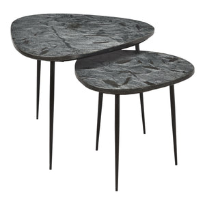Moe's Home Rigby Accent Table in Black (18.5' x 26' x 26') - IK-1023-02