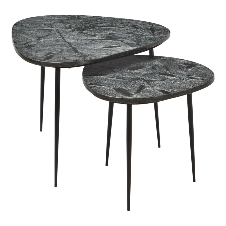 Moe's Home Rigby Accent Table in Black (18.5' x 26' x 26') - IK-1023-02