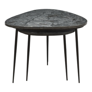Moe's Home Rigby Accent Table in Black (18.5' x 26' x 26') - IK-1023-02