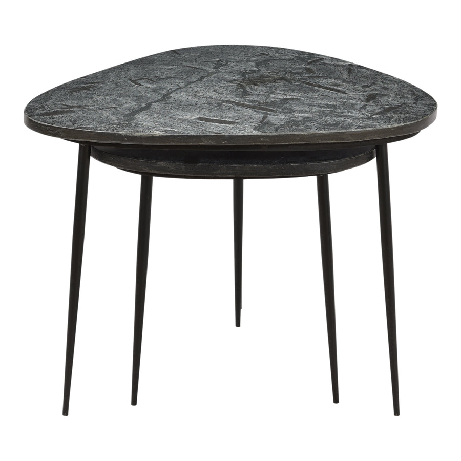 Moe's Home Rigby Accent Table in Black (18.5' x 26' x 26') - IK-1023-02