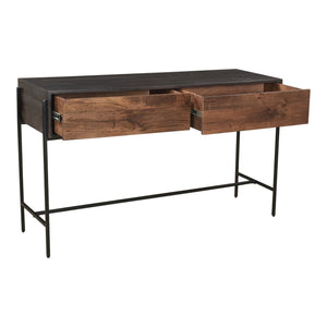Moe's Home Tobin Console Table in Brown (30' x 54' x 16') - JD-1003-12