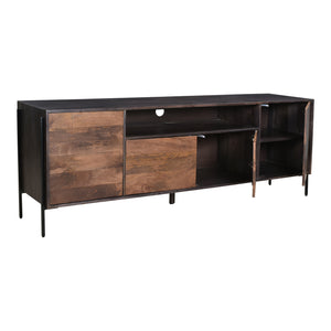 Moe's Home Tobin Media Console in Brown (26' x 76' x 18') - JD-1004-12