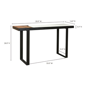Moe's Home Blox Console Table in Multicolor (28' x 50' x 14') - JD-1008-37