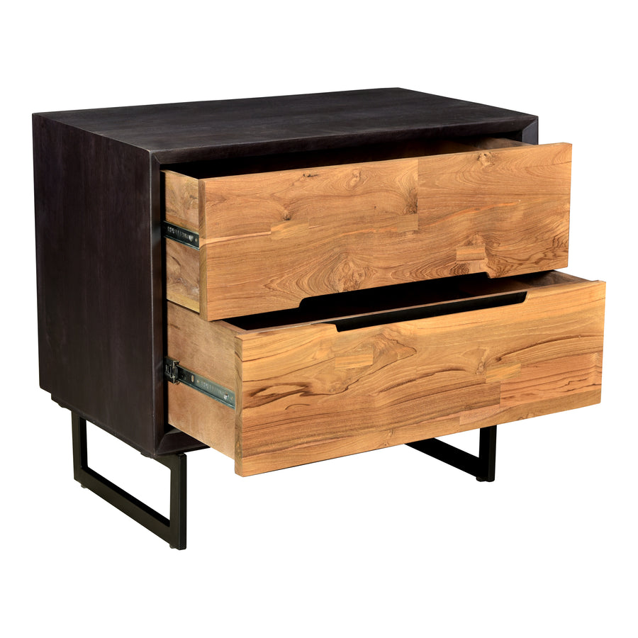 Moe's Home Vienna Nightstand in Brown (24' x 28' x 16') - JD-1013-21