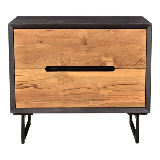 Moe's Home Vienna Nightstand in Brown (24" x 28" x 16") - JD-1013-21