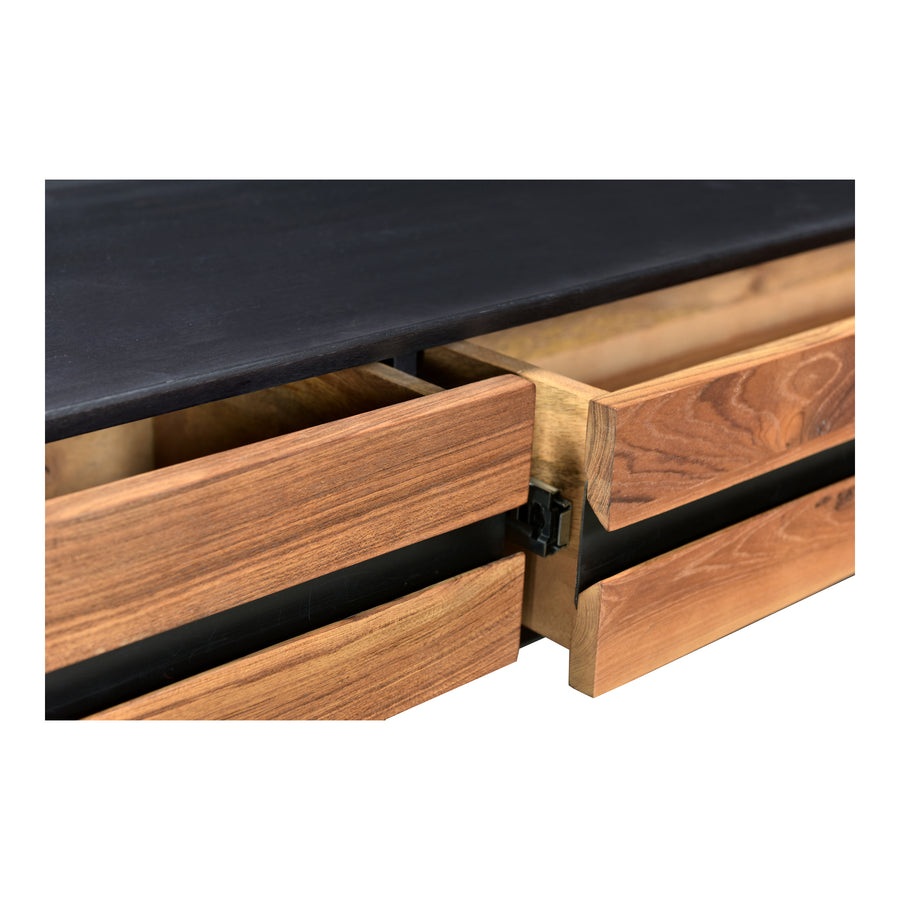 Moe's Home Vienna Console Table in Brown (30' x 60' x 14') - JD-1015-21