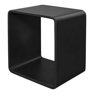 Moe's Home Cali Accent Table in Black (17.75' x 17.75' x 14') - JK-1009-02