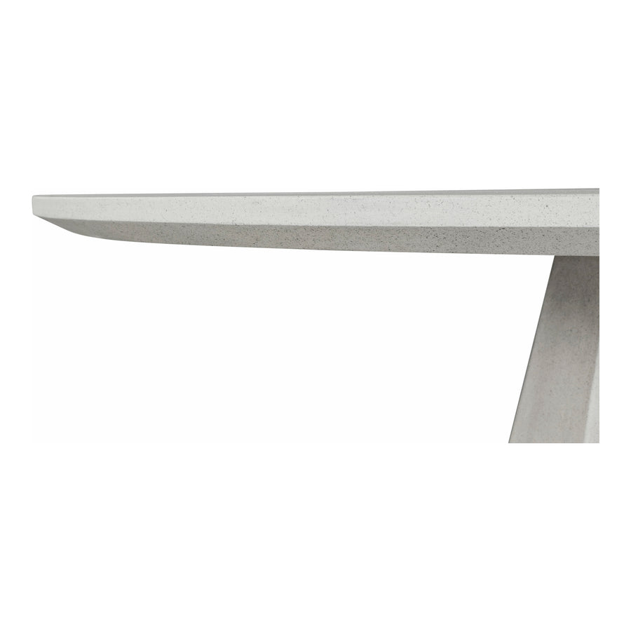 Moe's Home Templo Dining Table in Antique White (30' x 47' x 47') - JK-1010-18