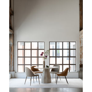 Moe's Home Templo Dining Table in Antique White (30' x 47' x 47') - JK-1010-18