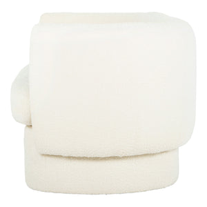 Moe's Home Koba Sofa in White (29.5' x 83.75' x 33.75') - JM-1001-18
