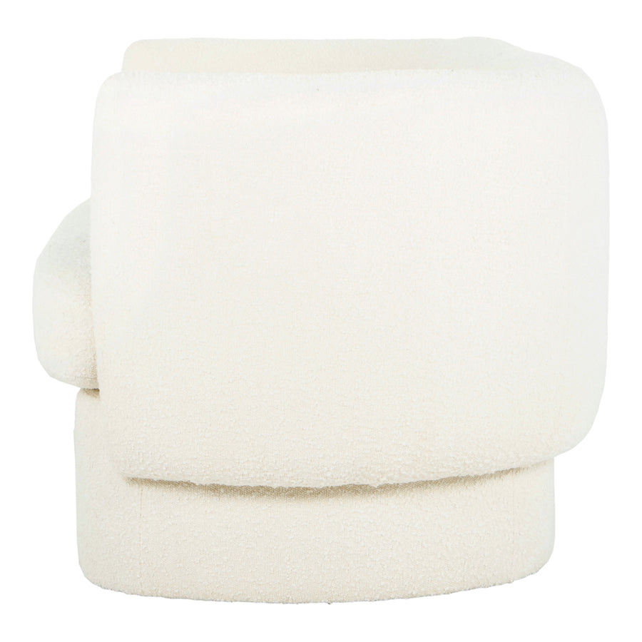 Moe's Home Koba Sofa in White (29.5' x 83.75' x 33.75') - JM-1001-18