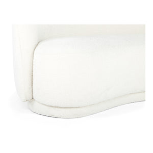 Moe's Home Excelsior Sofa in White (31.5' x 82.25' x 41.5') - JM-1009-05