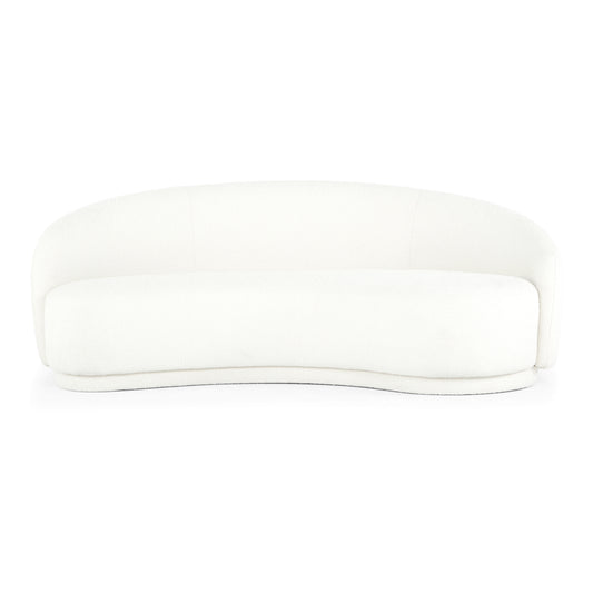Moe's Home Excelsior Sofa in White (31.5" x 82.25" x 41.5") - JM-1009-05