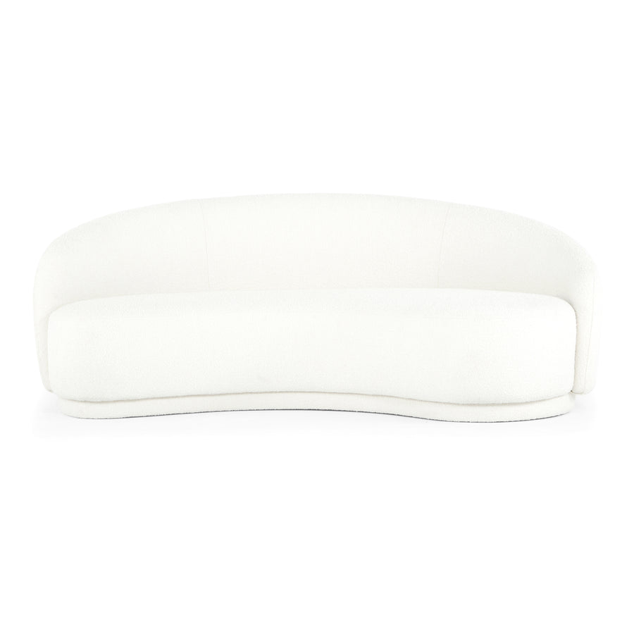 Moe's Home Excelsior Sofa in White (31.5' x 82.25' x 41.5') - JM-1009-05