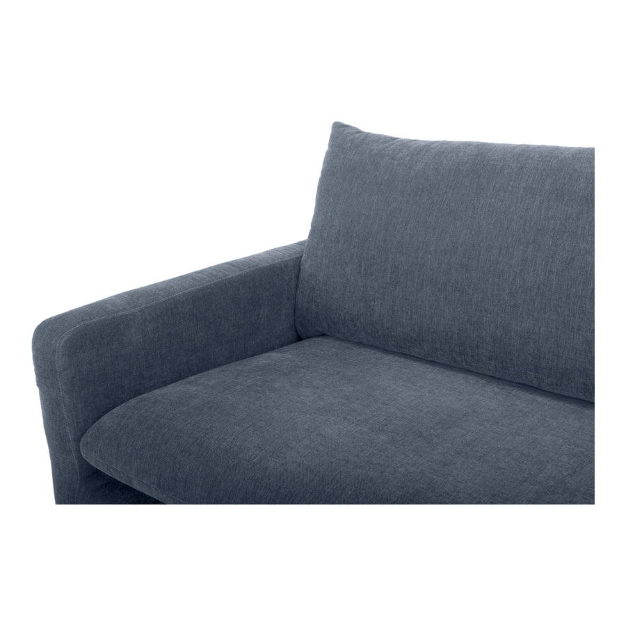 Moe's Home Paris Sofa in Blue (27' x 80' x 35') - JM-1011-26