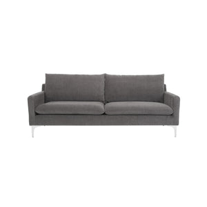 Moe's Home Paris Sofa in Dark Grey (27' x 80' x 35') - JM-1012-25
