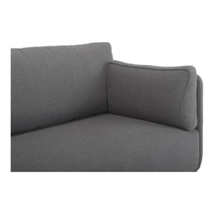 Moe's Home Rodrigo Sofa in Dark Grey (34' x 82' x 33') - JM-1015-02