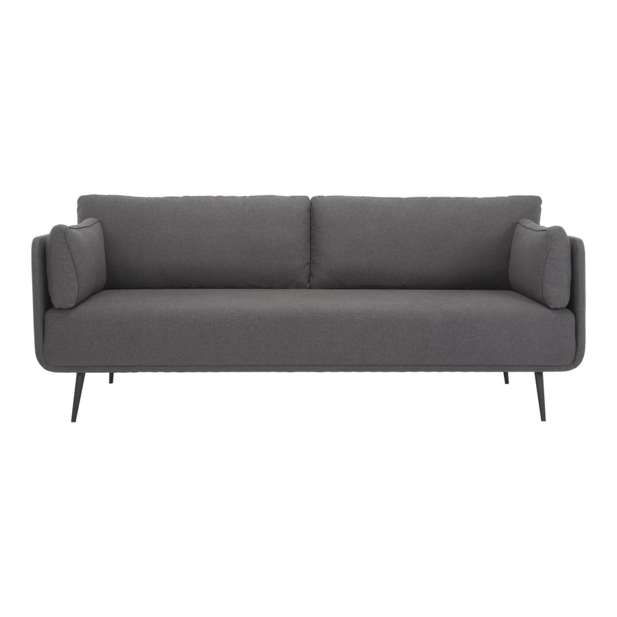 Moe's Home Rodrigo Sofa in Dark Grey (34' x 82' x 33') - JM-1015-02