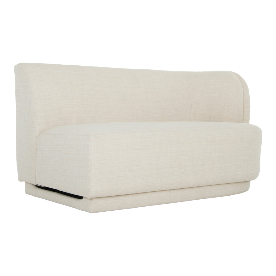 Moe's Home Yoon Sofa in Sweet Cream (32.25' x 59.5' x 35.5') - JM-1018-05