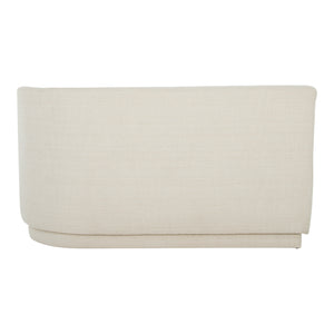 Moe's Home Yoon Sofa in Sweet Cream (32.25' x 59.5' x 35.5') - JM-1018-05