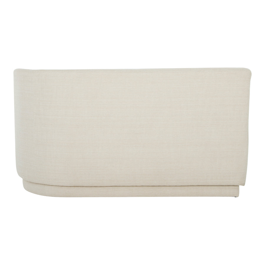 Moe's Home Yoon Sofa in Sweet Cream (32.25' x 59.5' x 35.5') - JM-1018-05