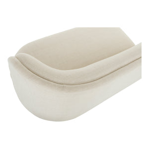 Moe's Home Yoon Sofa in Sweet Cream (32.25' x 59.5' x 35.5') - JM-1018-05