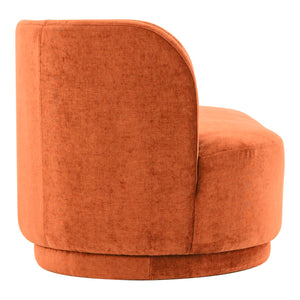 Moe's Home Yoon Sofa in Fired Rust (32.25' x 59.5' x 35.5') - JM-1018-06