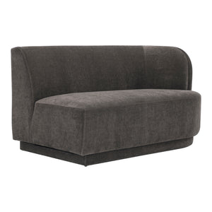 Moe's Home Yoon Sofa in Umbra Grey (32.25' x 59.5' x 35.5') - JM-1018-25