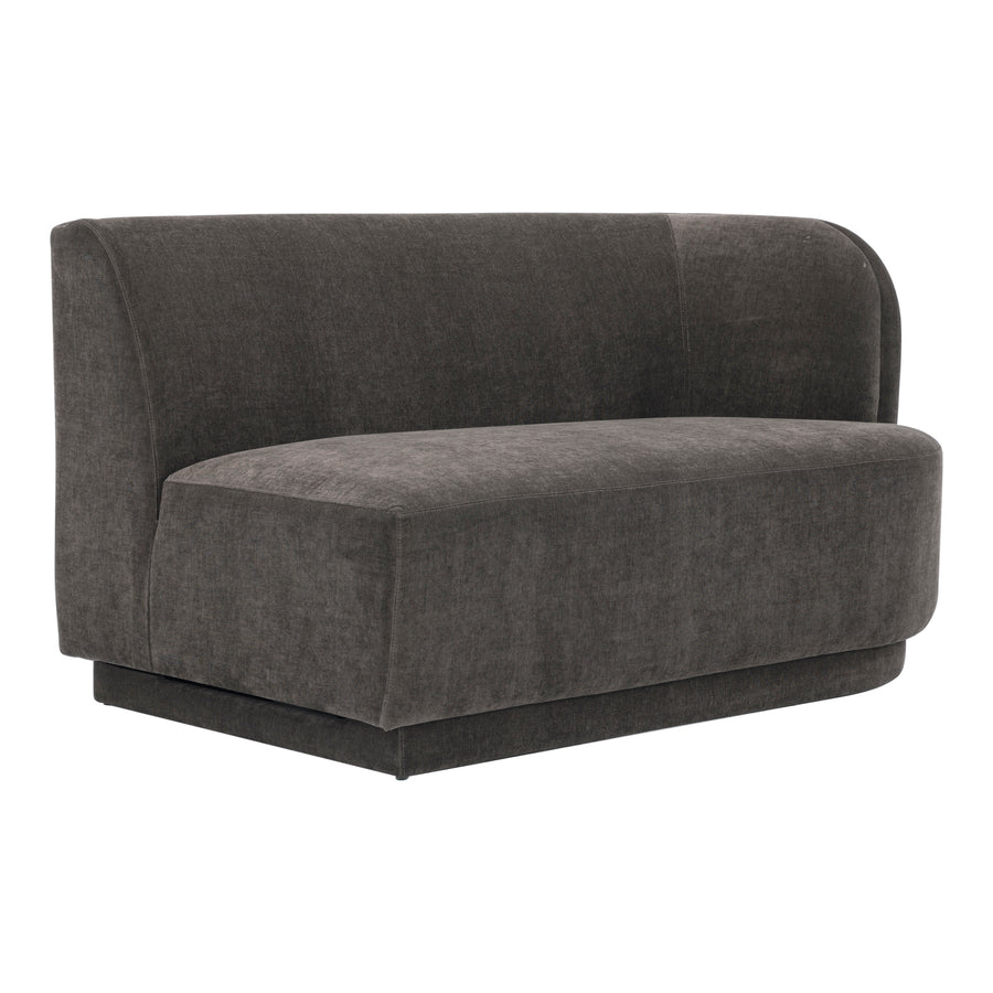 Moe's Home Yoon Sofa in Umbra Grey (32.25' x 59.5' x 35.5') - JM-1018-25