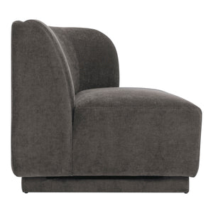 Moe's Home Yoon Sofa in Umbra Grey (32.25' x 59.5' x 35.5') - JM-1018-25