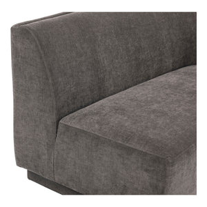 Moe's Home Yoon Sofa in Umbra Grey (32.25' x 59.5' x 35.5') - JM-1018-25