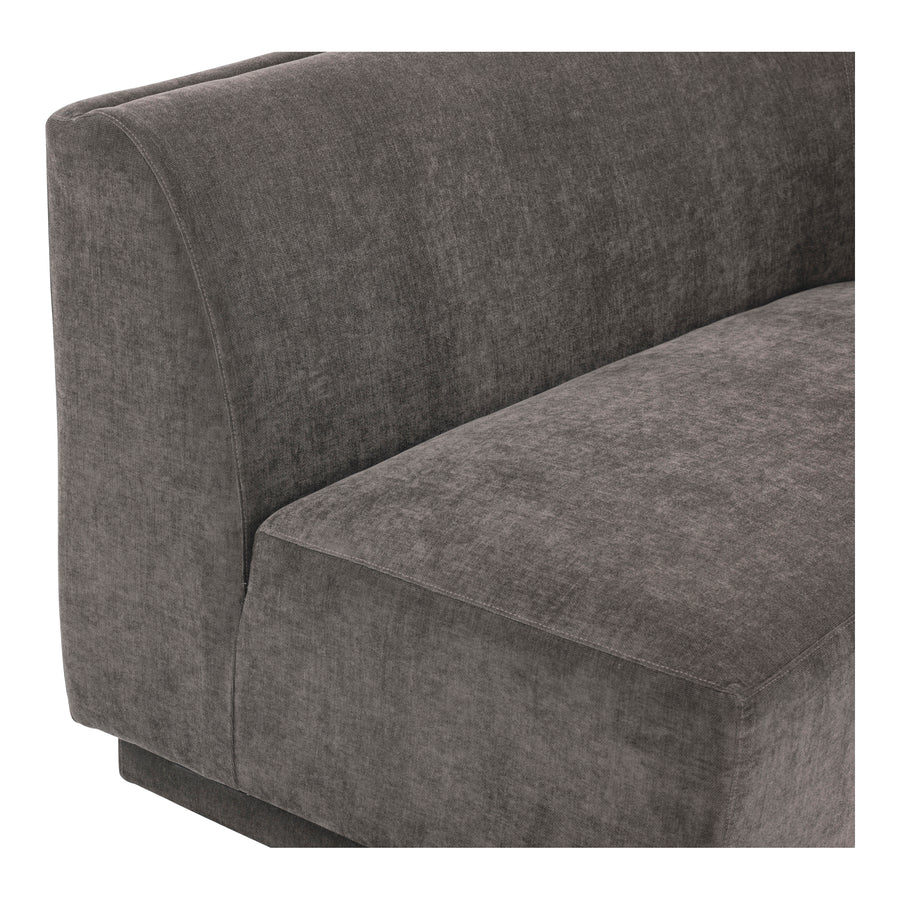 Moe's Home Yoon Sofa in Umbra Grey (32.25' x 59.5' x 35.5') - JM-1018-25