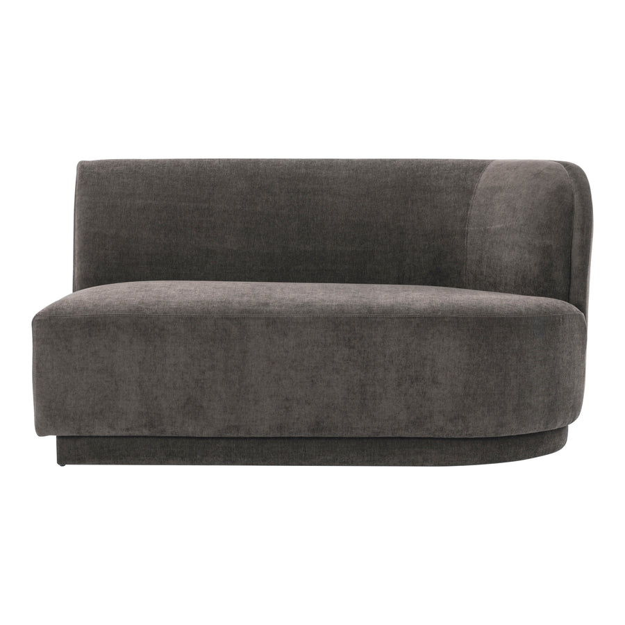 Moe's Home Yoon Sofa in Umbra Grey (32.25' x 59.5' x 35.5') - JM-1018-25