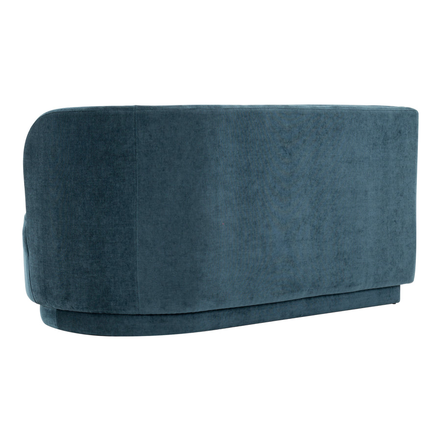 Moe's Home Yoon Sofa in Nightshade Blue (32.25' x 59.5' x 35.5') - JM-1018-45