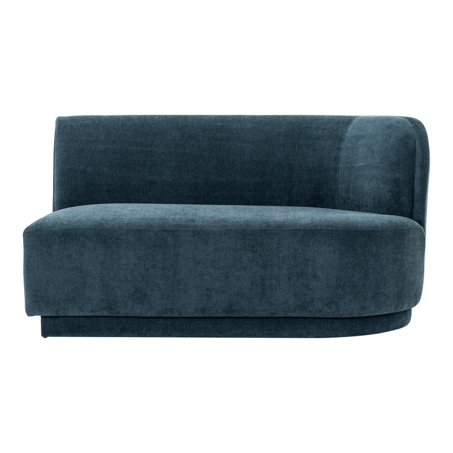 Moe's Home Yoon Sofa in Nightshade Blue (32.25' x 59.5' x 35.5') - JM-1018-45