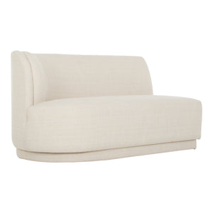 Moe's Home Yoon Sofa in Sweet Cream (32.25' x 59.5' x 35.5') - JM-1019-05