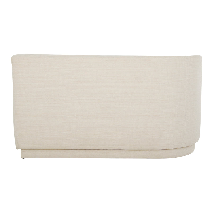 Moe's Home Yoon Sofa in Sweet Cream (32.25' x 59.5' x 35.5') - JM-1019-05