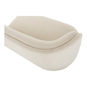 Moe's Home Yoon Sofa in Sweet Cream (32.25' x 59.5' x 35.5') - JM-1019-05