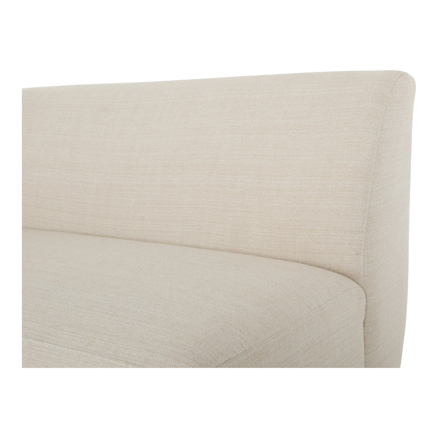 Moe's Home Yoon Sofa in Sweet Cream (32.25' x 59.5' x 35.5') - JM-1019-05