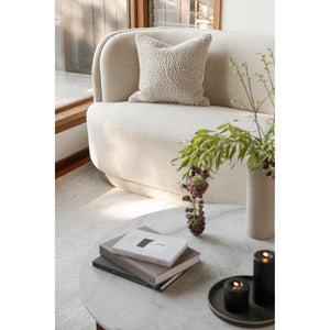 Moe's Home Yoon Sofa in Sweet Cream (32.25' x 59.5' x 35.5') - JM-1019-05