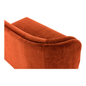 Moe's Home Yoon Sofa in Fired Rust (32.25' x 59.5' x 35.5') - JM-1019-06