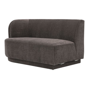 Moe's Home Yoon Sofa in Umbra Grey (32.25' x 59.5' x 35.5') - JM-1019-25