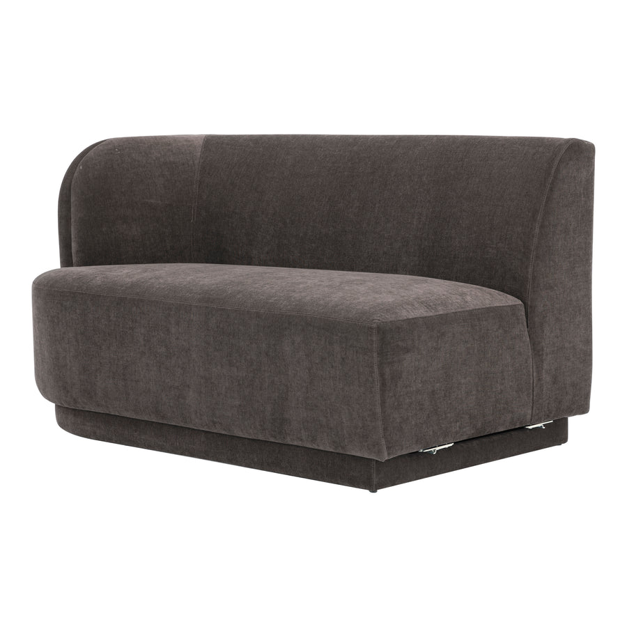 Moe's Home Yoon Sofa in Umbra Grey (32.25' x 59.5' x 35.5') - JM-1019-25